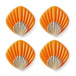 4 teile/satz Haushalt Keine-Punch Muschel Haken Bad Küche Klebrige Haken