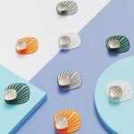 4 teile/satz Haushalt Keine-Punch Muschel Haken Bad Küche Klebrige Haken – Bild 2