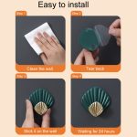 4 teile/satz Haushalt Keine-Punch Muschel Haken Bad Küche Klebrige Haken – Bild 5