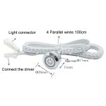 Dimmbarer taktiler Split-Control-Sensorschalter-Controller für Schrank und Schrank, Split Control – Bild 2