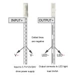 Dimmbarer taktiler Split-Control-Sensorschalter-Controller für Schrank und Schrank, Split Control – Bild 3