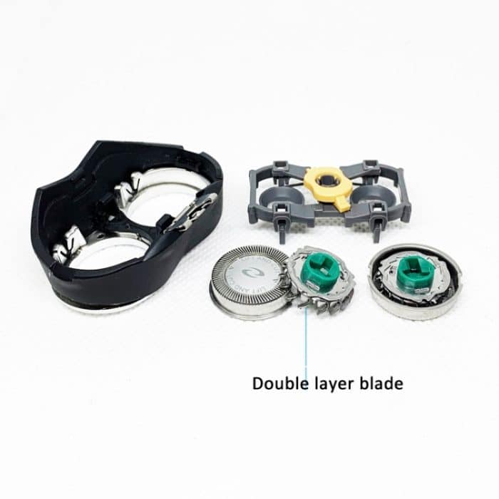 HQ64 Rasierer-Ersatzkopf für Philips HQ6070 / HQ6071 / HQ6073 / HQ6095 / HQ6090, HQ64 HQ6070 Black, HQ64 HQ6070 Gray – Bild 4