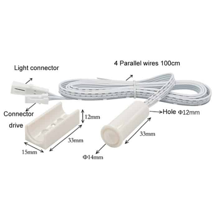 Schrankschrank Integrierter Split-Control-Menschensensorschalter, Split Control – Bild 2