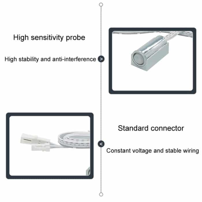 Schrankschrank Integrierter Split-Control-Menschensensorschalter, Split Control – Bild 5