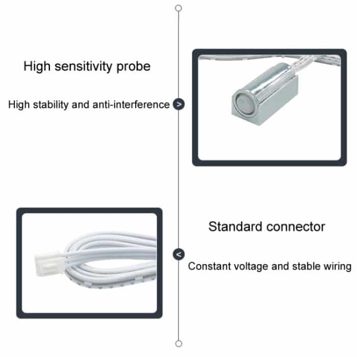 Schrankschrank Integrierter zentralisierter menschlicher Sensorschalter, Centralized Control – Bild 4