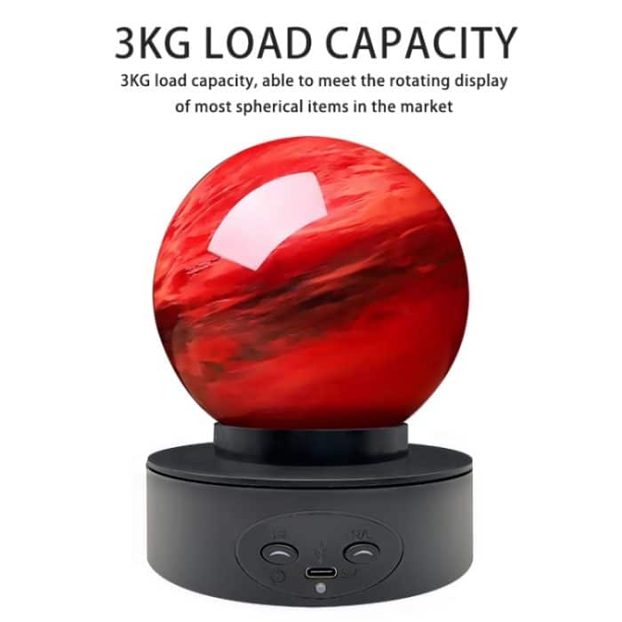 Intelligentes elektrisches Karussell mit 360 Grad rotierender Scheibe, Live-Shooting-Video-Requisiten – Bild 4