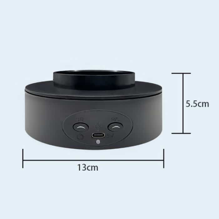 Intelligentes elektrisches Karussell mit 360 Grad rotierender Scheibe, Live-Shooting-Video-Requisiten – Bild 8