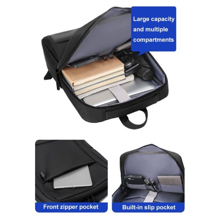 Wasserdichter Laptop-Rucksack für Reise und Geschäft mit großem Fassungsvermögen – Bild 5