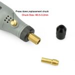 Mini Elektrische Grinder Micro Schleifen Stift DIY Kleine Carving Werkzeuge, EU Plug Red, EU Plug Green, EU Plug Gray – Bild 4