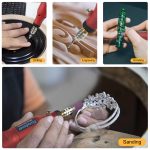Mini Elektrische Grinder Micro Schleifen Stift DIY Kleine Carving Werkzeuge, EU Plug Red, EU Plug Green, EU Plug Gray – Bild 10