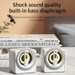 K1 Mini-Desktop-Computer Kabelgebundene Lautsprecher USB-Subwoofer-Lautsprecher, Standard Edition White, Standard Edition Black, Standard Edition Light Blue, Standard Edition Purple, Light Edition White, Light Edition Black, Light Edition Light Blue... – Bild 4