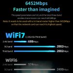 COMFAST CF-983BE WiFi7 Tri-Band 6500Mbps USB Wireless Netzwerkadapter PC Netzwerkkarte – Bild 5