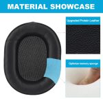 1 paar Kopfhörer-Lederschwamm-Abdeckung für CORSAIR HS55 / HS55 PRO / HS65, For HS55/HS55 PRO/HS65(Black), For HS55/HS55 PRO/HS65(Gray) – Bild 4