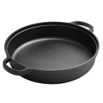 Gusseisen Kochtopf Wok Antihaft-Bratpfanne Restaurant Küche Pfanne Camping Herd, 22cm, 25cm, 29cm, 31cm, 33cm