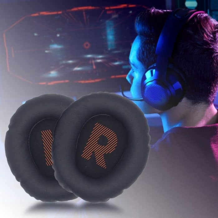 1 paar Für JBL Quantum Q350 Q360 Kopfhörer Leder Schwamm Abdeckung Ohrenschützer, For JBL Quantum 350 / 360(Orange), For JBL Quantum 350 / 360(Blue), For JBL Quantum 350 / 360(Green) – Bild 6