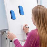 2 teile/paket Magnetische EVA Filz Tuch Whiteboard Radiergummi Rechteckigen Welle Rand Tafel Radiergummi 10,2x5,5 x2cm – Bild 5