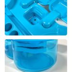 Pinselwaschgerät mit Abflussreiniger und Halter, 8 Palettenfächer – Bild 9