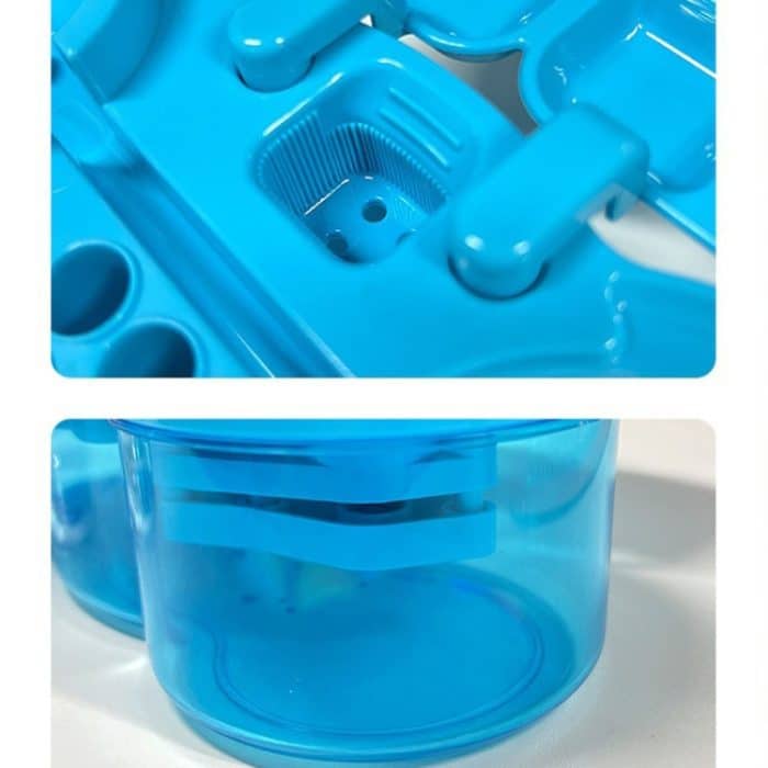 Pinselwaschgerät mit Abflussreiniger und Halter, 8 Palettenfächer – Bild 9