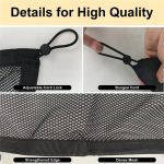 Tischunterseite mit Steckdose, versteckter Organizer, Netztasche, 68 x 24cm – Bild 5