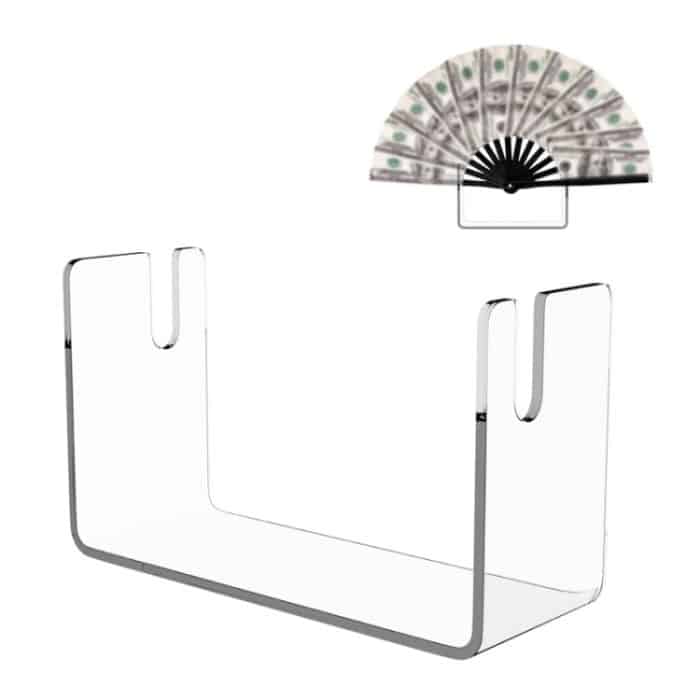 YX133 Acryl-Fächerständer, Papierfächer, Platzierungshalter, 1pcs – Bild 1