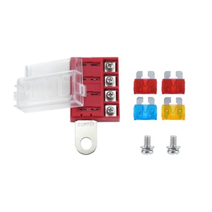 4-Wege-RV-Yacht-Zündungsschutz-Batterieklemmen-Sicherungsblock, One, Two, Three