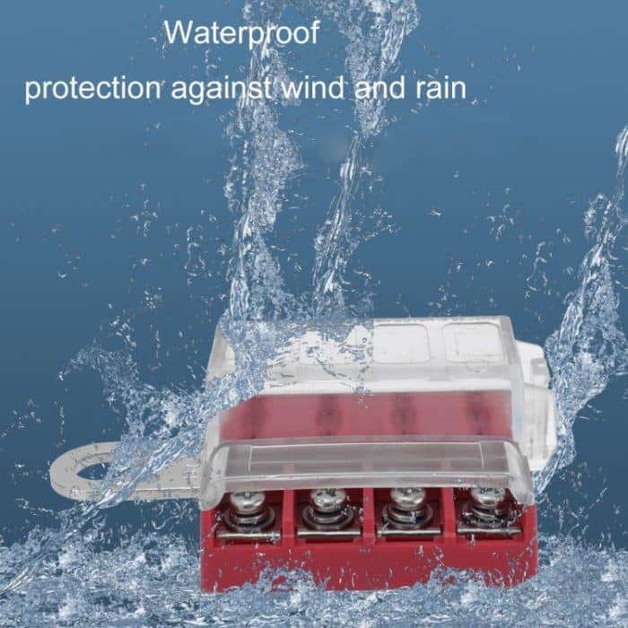 4-Wege-RV-Yacht-Zündungsschutz-Batterieklemmen-Sicherungsblock, One, Two, Three – Bild 8