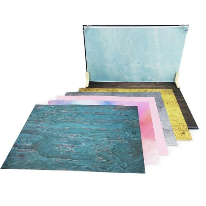 30x40cm 2+7 Dicke Hintergrund Boards Fotografie Requisiten Hintergrund Set, One, Two, Three – Bild 4