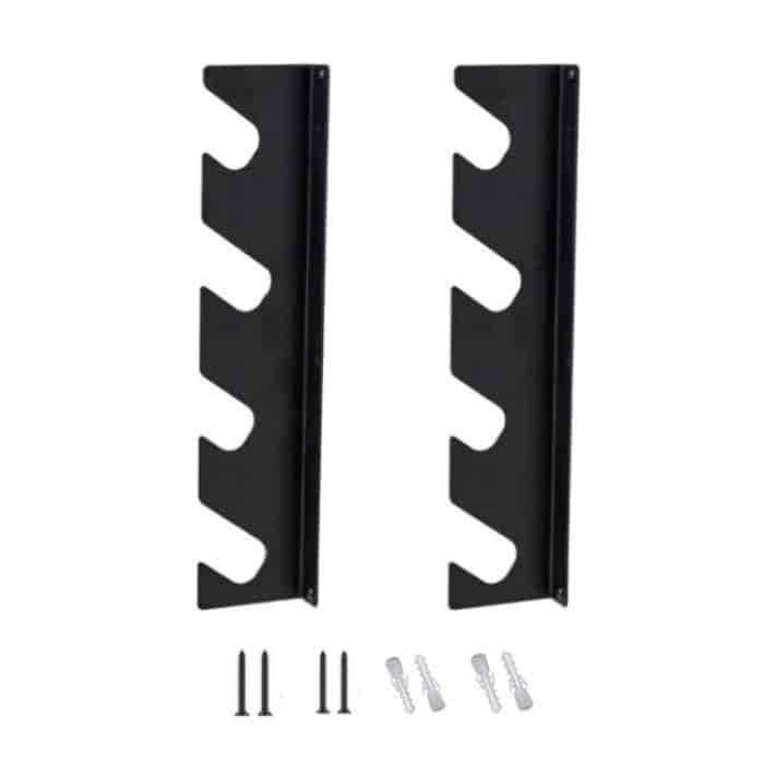 2 teile/satz Garten Terrasse Werkzeuge Organisation Lagerung Metall Wand Montiert Regal, YH002 – Bild 1