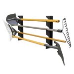 2 teile/satz Garten Terrasse Werkzeuge Organisation Lagerung Metall Wand Montiert Regal, YH002 – Bild 2