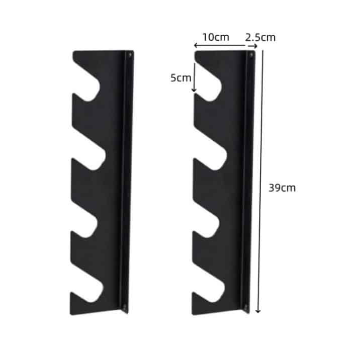 2 teile/satz Garten Terrasse Werkzeuge Organisation Lagerung Metall Wand Montiert Regal, YH002 – Bild 3