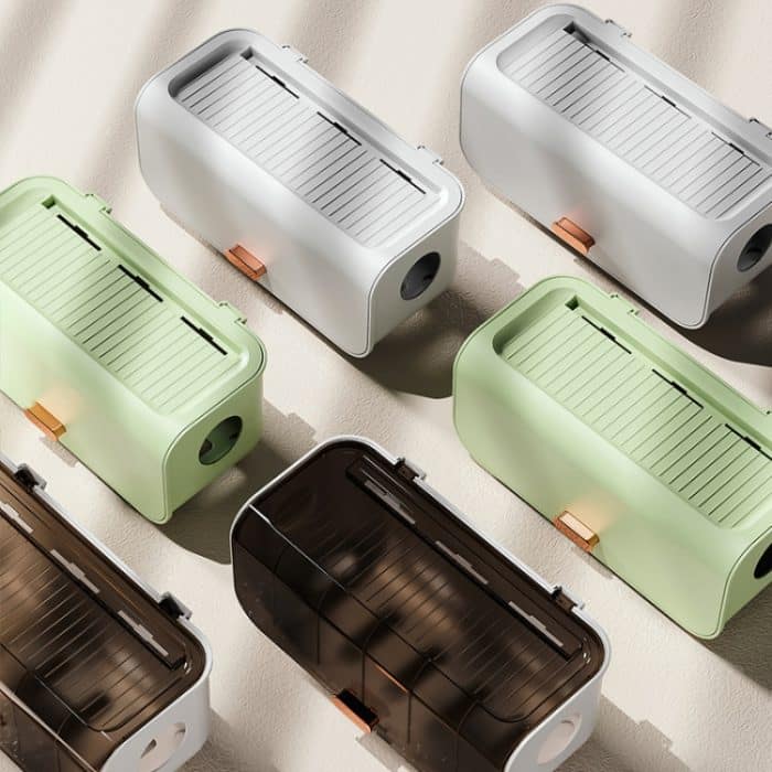 Desktop-Kabel-Aufbewahrungsbox, Stromkabel-Ladegerät-Aufbewahrungskoffer, staubdichter, wasserdichter Steckdosen – Bild 11