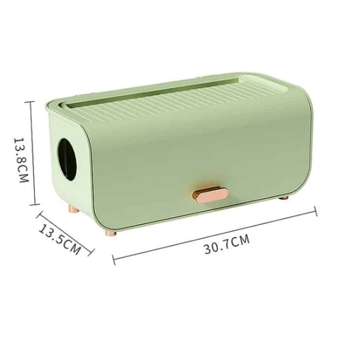 Desktop-Kabel-Aufbewahrungsbox, Stromkabel-Ladegerät-Aufbewahrungskoffer, staubdichter, wasserdichter Steckdosen – Bild 3