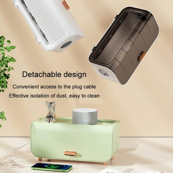 Desktop-Kabel-Aufbewahrungsbox, Stromkabel-Ladegerät-Aufbewahrungskoffer, staubdichter, wasserdichter Steckdosen – Bild 7
