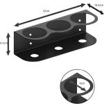 An der Wand befestigter Spraydosenhalter aus Metall mit drei Löchern für die Aufbewahrung von Spraydosen in der Garage, Three Hole – Bild 3