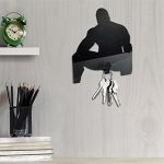 Muscle Man Skurrile Schlüsselhänger Haushaltskleinteile Aufbewahrungsregal, Small, Medium, Large – Bild 5