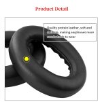 1 paar Für BOSE QC Ultra Kopfhörer Leder Schwamm Abdeckung Ohrenschützer, Black Leather, White Leather, Gray Leather, Black Lambskin, White Lambskin – Bild 4