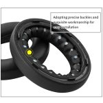 1 paar Für BOSE QC Ultra Kopfhörer Leder Schwamm Abdeckung Ohrenschützer, Black Leather, White Leather, Gray Leather, Black Lambskin, White Lambskin – Bild 5