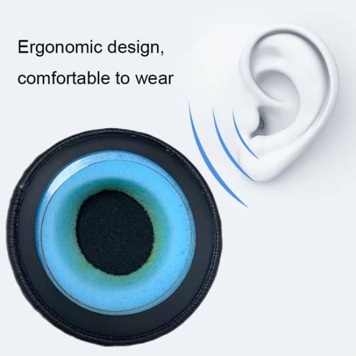 1 paar Für Plantronics UC B825 Kopfhörer Leder Schwamm Abdeckung Ohrenschützer, Red Mesh Sponge, Black Mesh Sponge, Red Mesh Leather, Black Mesh Leather – Bild 4