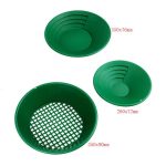 ABS-Siebklassierer-Waschaufsatz-Sandwanne, 10 Inch Gold Panning Pan, 14 Inch Gold Panning Pan, Gold Sieve Tray, 3 In 1 – Bild 5
