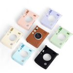 Für Fujifilm Instax Mini EVO, verschleißfeste Softshell-Schutzhülle, Beige, Brown, Black, Pink, Purple, Blue, Green – Bild 2