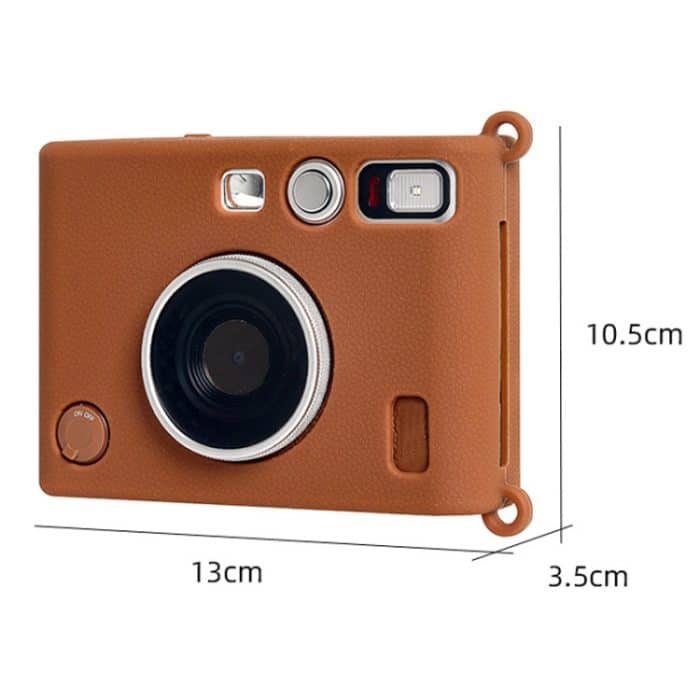 Für Fujifilm Instax Mini EVO, verschleißfeste Softshell-Schutzhülle, Beige, Brown, Black, Pink, Purple, Blue, Green – Bild 3