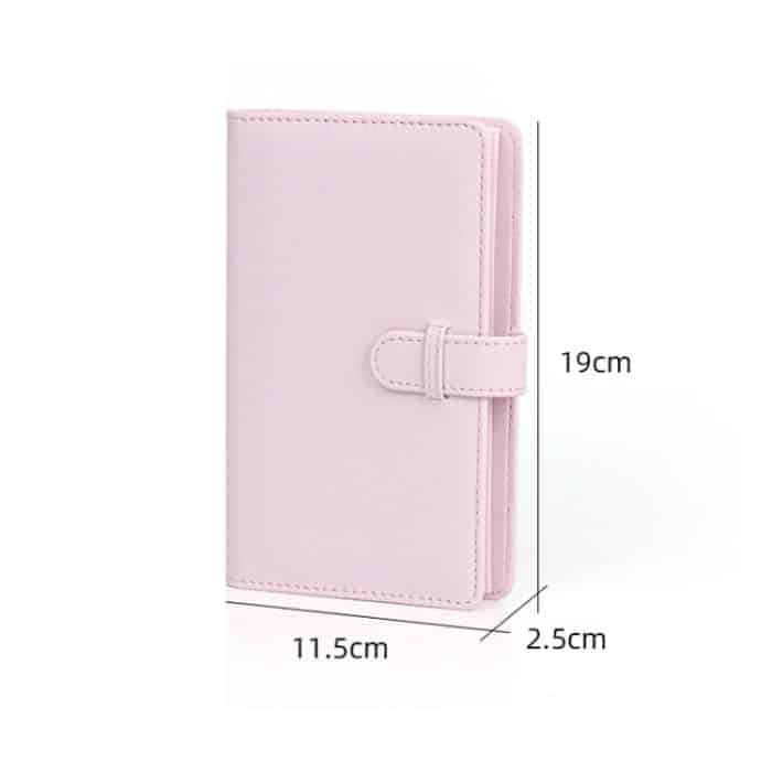 108-teiliges multifunktionales 3-Zoll-Fototicket-Kreditkarten-Aufbewahrungsbuch, Mint Green, Iris Purple, Light Cherry Pink, Hydrangea Blue, Jasmine White, Black Lychee Pattern, Brown Lychee Pattern – Bild 3