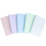 108-teiliges multifunktionales 3-Zoll-Fototicket-Kreditkarten-Aufbewahrungsbuch, Mint Green, Iris Purple, Light Cherry Pink, Hydrangea Blue, Jasmine White, Black Lychee Pattern, Brown Lychee Pattern – Bild 4