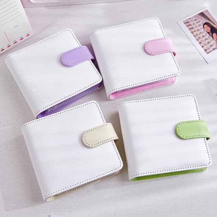 Multifunktionales Aufbewahrungsalbum aus PU-Leder mit 20 losen Blättern – Bild 2