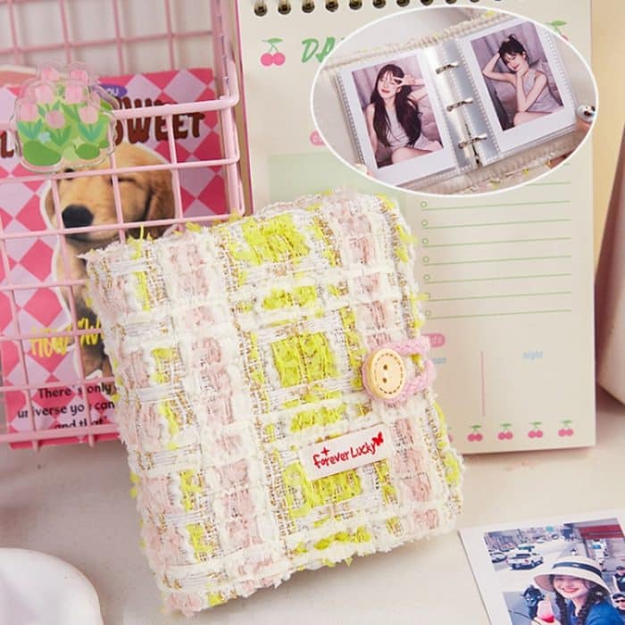 TBD0605416701A.jpg 20 Loseblatt-Aufbewahrungskartenbuch Mini 3 Zoll Fotoalbum – Bild 1