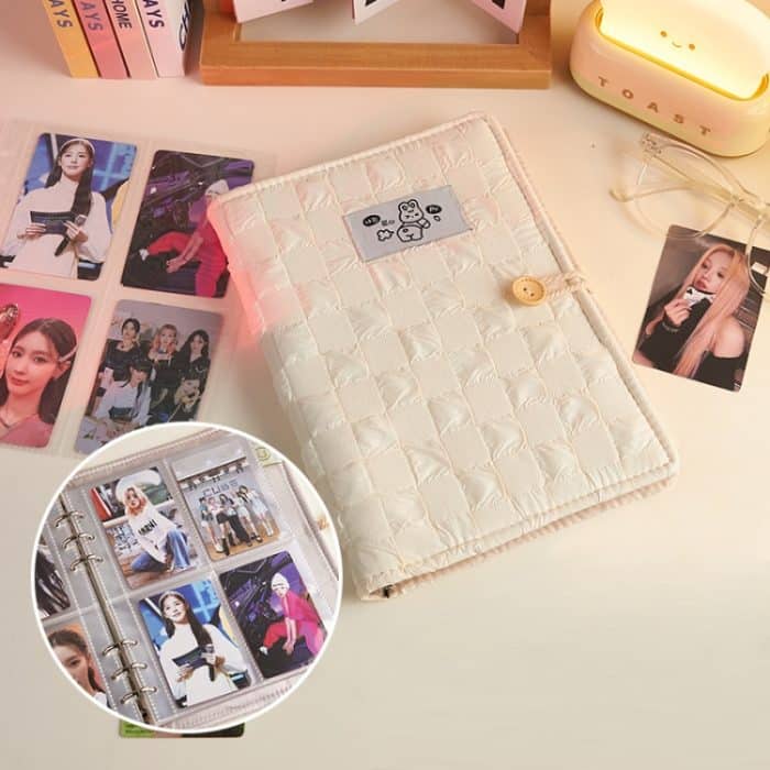 3/4 Zoll 20 Seiten Transparentes Aufbewahrungs-Fotokartenalbum – Bild 1