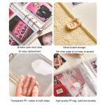 3/4 Zoll 20 Seiten Transparentes Aufbewahrungs-Fotokartenalbum – Bild 5