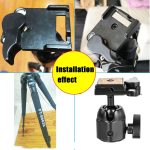 Für WeiFeng WF-6662A Stativ-Schnellwechselplatte, Metall-QR-Platte – Bild 5