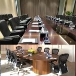 Leder A4 Meeting Clip Pad Business Office Dokument Clip Board Haftnotiz Clip Schreibblock – Bild 7