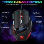 T-WOLF M1 7-Tasten RGB Atmosphärenlicht USB-Gaming-Maus mit Kabel – Bild 5